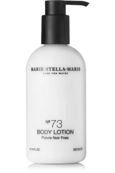 Marie-stella-maris No.73 Body Lotion Poivre Noir Frais, 300ml - Colorless