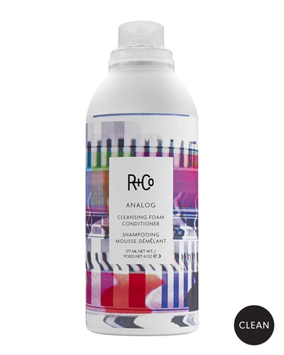 R + Co Analog Cleansing Foam Conditioner, 177ml In Colourless
