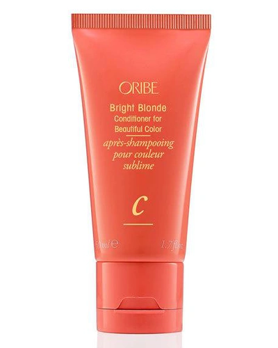 Oribe Travel-sized Bright Blonde Conditioner For Beautiful Color, 50ml In Colorless