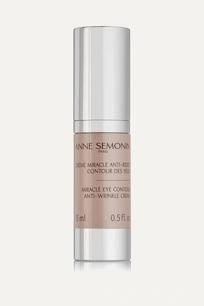 Anne Semonin Miracle Eye Contour Anti-wrinkle Cream, 15ml In Colorless