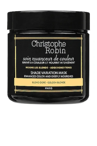 Christophe Robin Shade Variation Mask In Golden Blonde
