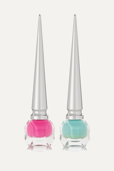 Christian Louboutin Loubitag Nail Collection - Pluminette / Batignolles In Pink
