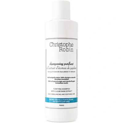 Christophe Robin 8.4 Oz. Purifying Shampoo With Jujube Bark Extract In White