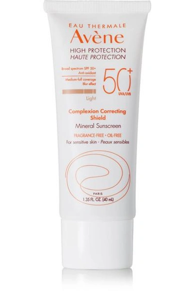 Avene High Protection Complexion Correcting Shield Spf50 - Light, 40ml In Colorless