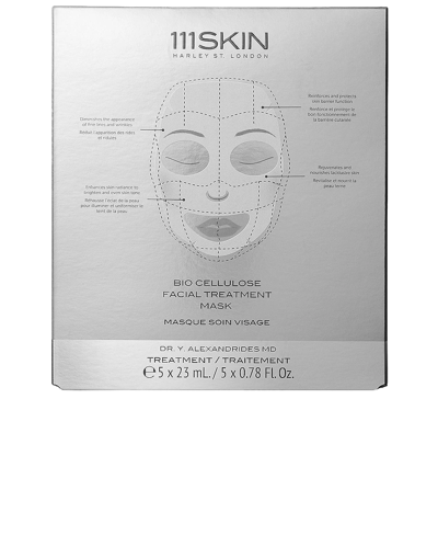 111skin Bio Cellulose Facial Treatment Mask X 5 - One Size In No Color