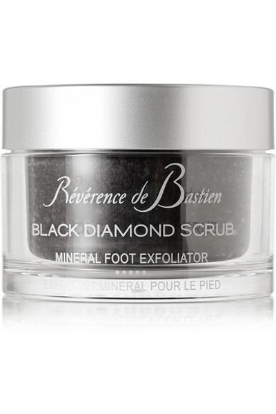 Reverence De Bastien Black Diamond Scrub Foot Exfoliant, 200ml - Colorless