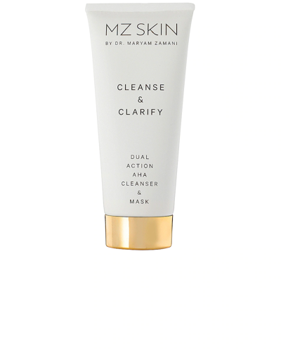 Mz Skin Cleanse & Clarify Dual Action Aha Cleanser & Mask, 100ml In Brown