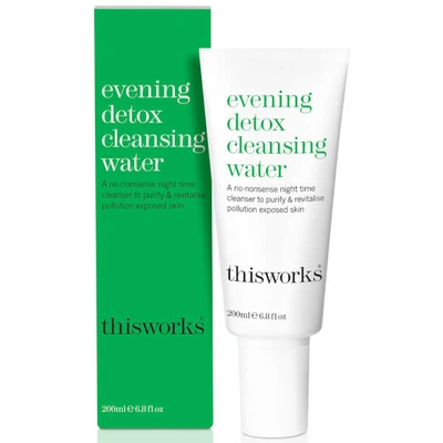 This Works Evening Detox Cleansing Water, 200ml In Default Title