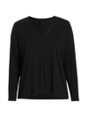 Capsule 121 Plus Size The Rossi Button-down Cardigan In Black