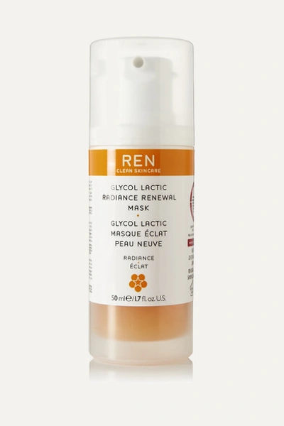 Ren Skincare Glycol Lactic Radiance Renewal Mask, 50ml In Colorless