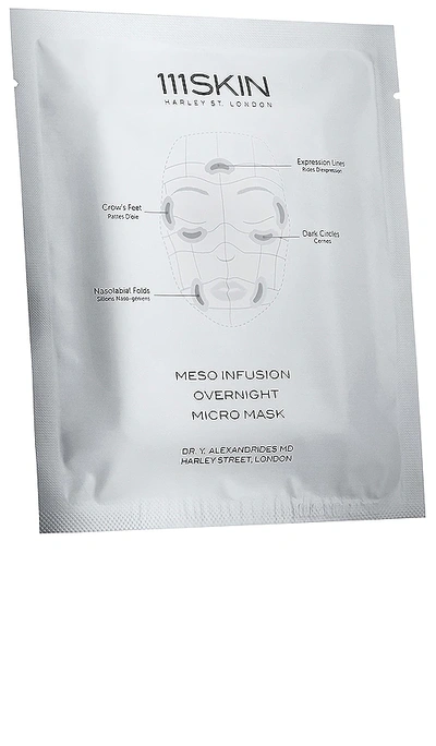 111skin Meso Infusion 4-piece Overnight Micro Mask Set In N,a