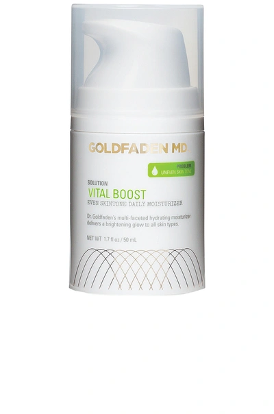 Goldfaden Md Vital Boost Even Skintone Daily Moisturizer In N,a