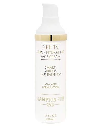 Hampton Sun Spf15 Super Hydrating Face Cream, 50ml In Colorless