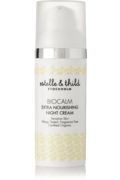Estelle & Thild Biocalm Extra Nourishing Night Cream, 50ml - Colorless