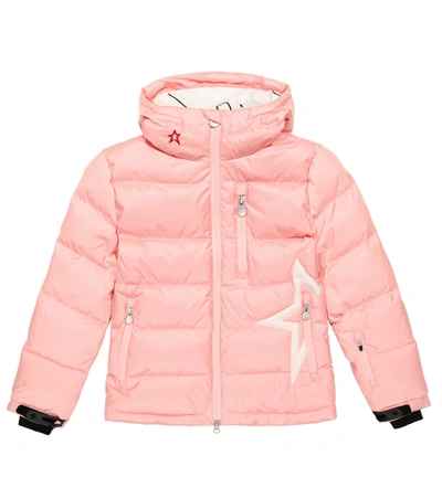 Perfect Moment Kids' Super Mojo Down Jacket In Pure Pink