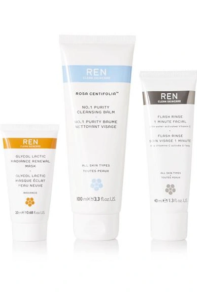 Ren Skincare Ren Pure Glow Trio - Colorless