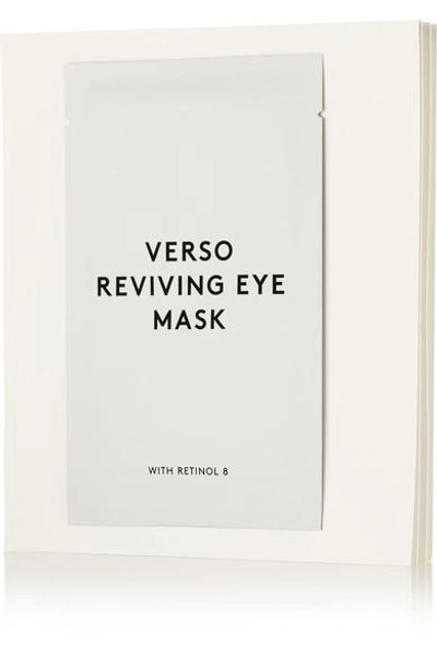 Verso Reviving Eye Mask, 4 X 3g - One Size In Colorless