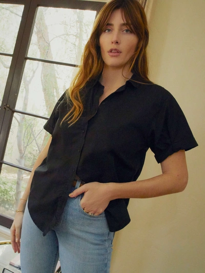 Nation Ltd Katherine Blouse In Black