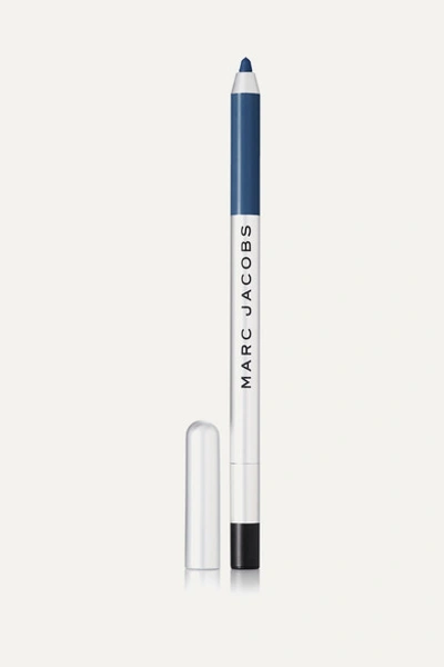 Marc Jacobs Beauty Highliner Matte Gel Eye Crayon - Over(night) 61 In Storm Blue