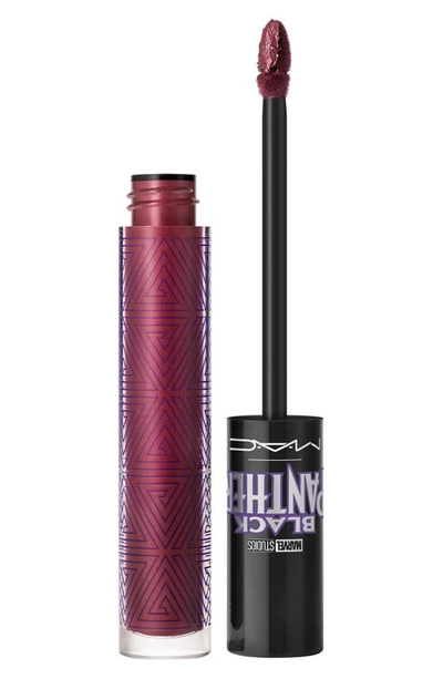 Mac Cosmetics X Marvel® 'black Panther' Love Me Liquid Lipstick In 28thicker Than Water
