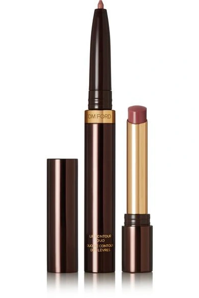 Tom Ford Lip Contour Duo - Public Display 01 In Antique Rose