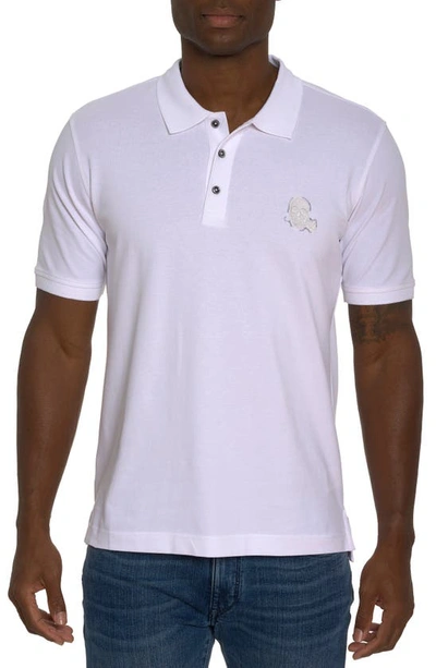 Robert Graham Astra Polo In White