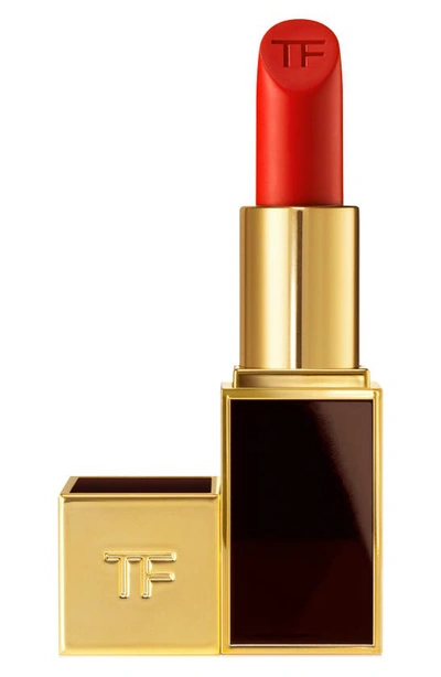 Tom Ford Lip Colour Matte Lipstick In 06 Flame ( Bright Red-orange )