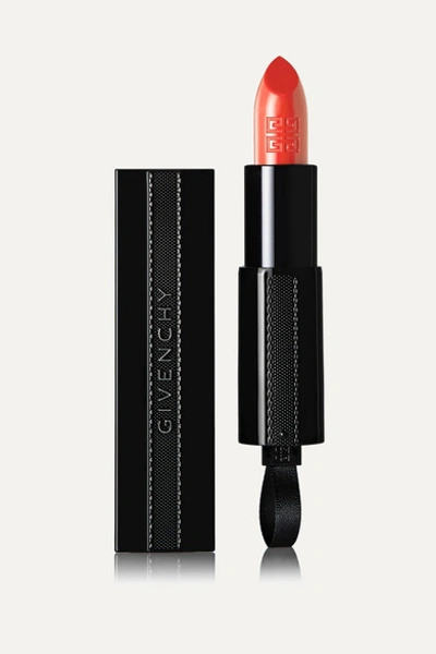 Givenchy Rouge Interdit Satin Lipstick In Orange