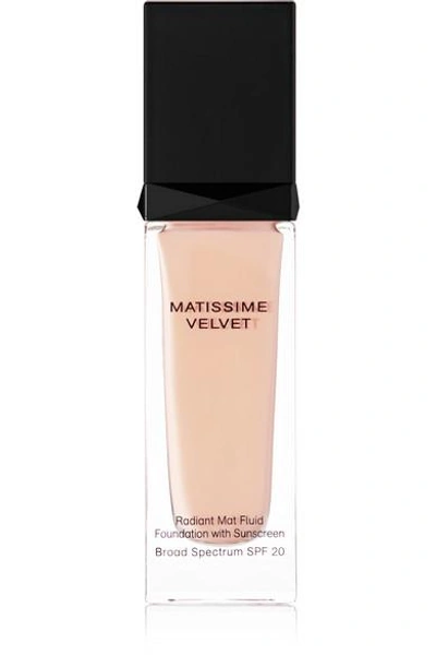 Givenchy Matissime Velvet Radiant Mat Fluid Foundation Spf20 - Mat Sand N°03, 30ml In Beige