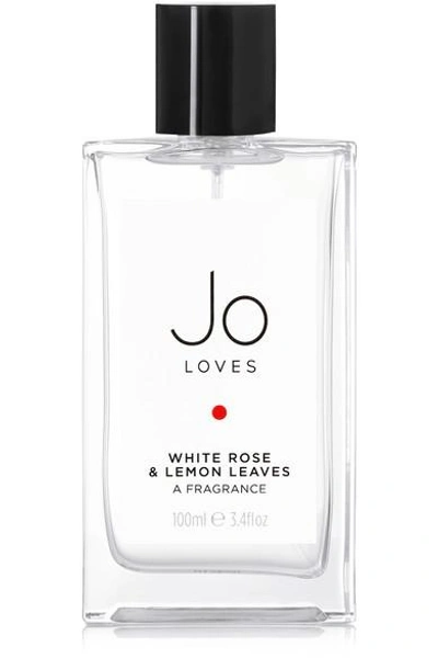 Jo Loves White Rose & Lemon Leaves, 100ml - One Size In Colorless