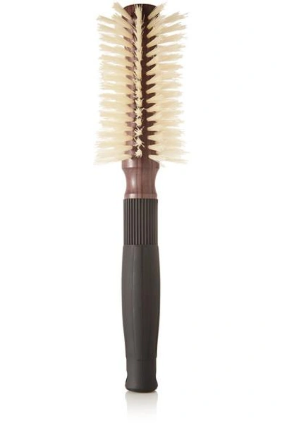 Christophe Robin Pre-curved Blowdry Boar Bristle Hairbrush - 12 Rows In Brown