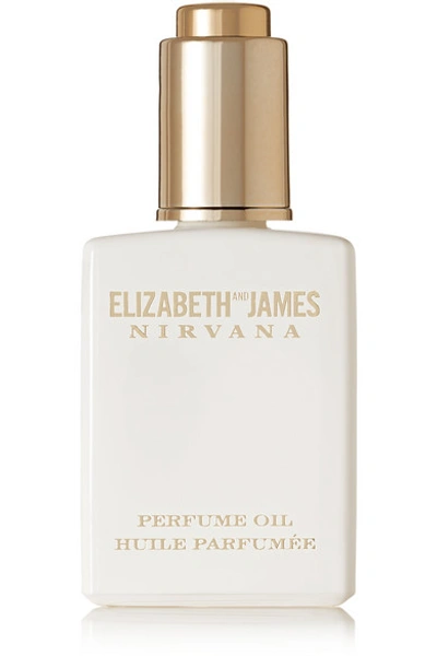 Elizabeth And James Nirvana Nirvana White Perfume Oil - Peony, Muguet & Tender Musk, 14ml In Colorless