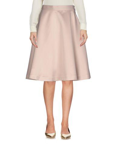 Weili Zheng Knee Length Skirt In Beige | ModeSens