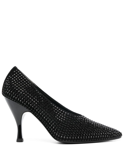 Tory Burch Studded Pump In Perfect Black/jet