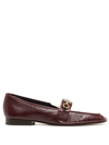 Tory Burch Perrine Loafer In Plum/new Cream