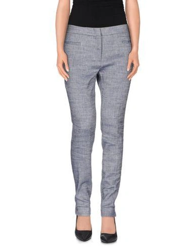 L'autre Chose Casual Pants In Slate Blue