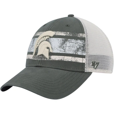 47 ' Green/white Michigan State Spartans Interlude Mvp Trucker Snapback Hat