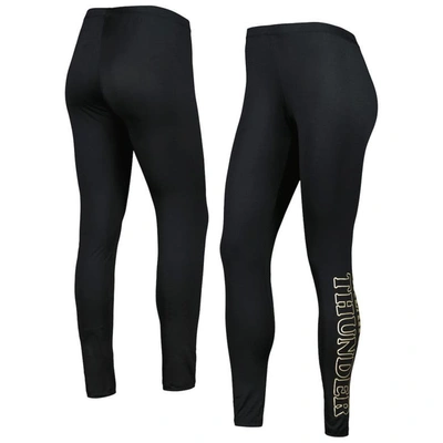 G-iii 4her By Carl Banks Black Oklahoma City Thunder Stadium Leggings