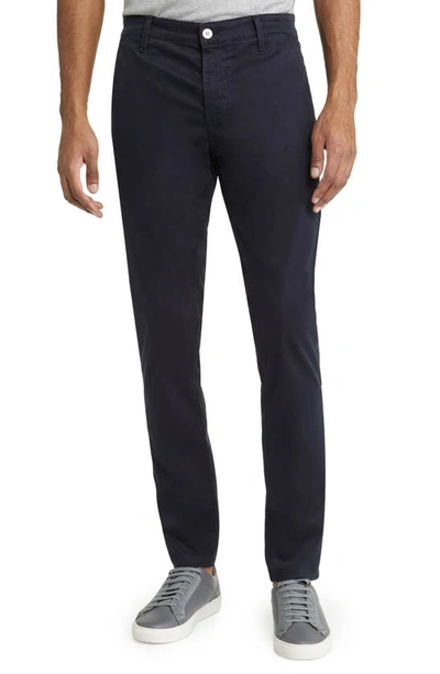 Ag Jamison Slim Straight Leg Pants In College Navy