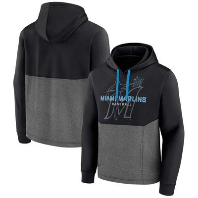 Fanatics Branded Black Miami Marlins Call The Shots Pullover Hoodie