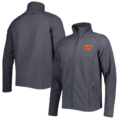 Dunbrooke Charcoal Washington Commanders Sonoma Softshell Full-zip Jacket