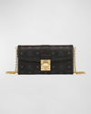 Mcm Tracy Chain Wallet In Visetos In Black
