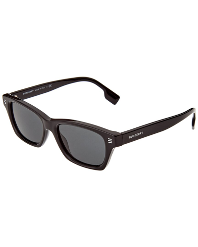 Burberry Man Sunglasses Be4357 Kennedy In Dark Grey