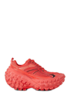Balenciaga Defender Exaggerated-sole Trainers In Red