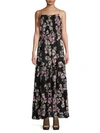 Free People Garden Party Maxi Dress In Onyx