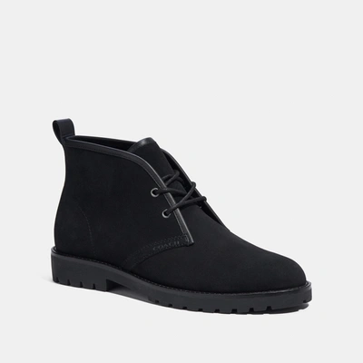 Coach Outlet Desert Boot In Black