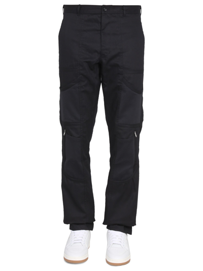 Comme Des Garçons Shirt Cotton Trousers In Black