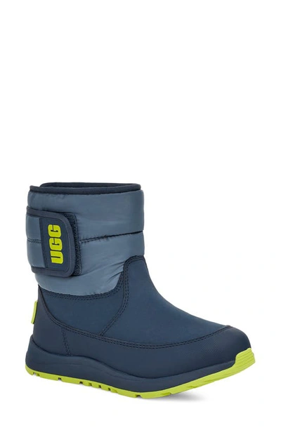 Ugg Kids' Toty Snow Boot In Concord Blue / Sulfur