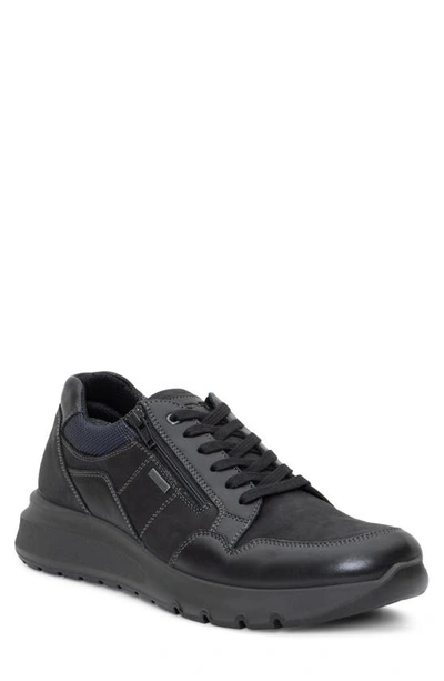 Ara Alastair Waterproof Sneaker In Black