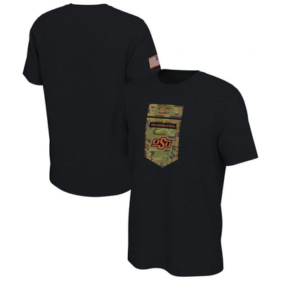 Nike Black Oklahoma State Cowboys Veterans Camo T-shirt